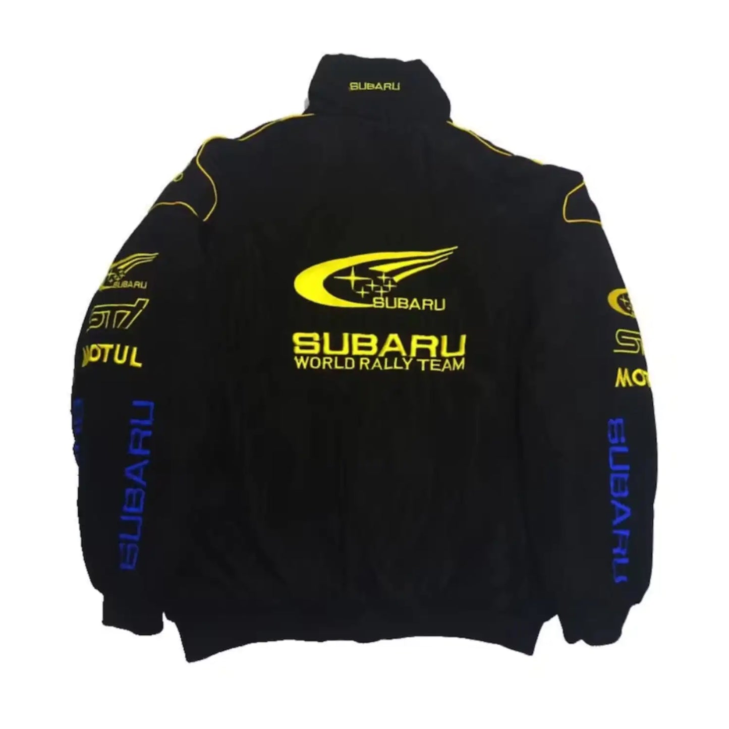 Subaru Rally Racing Jacket - Black Edition