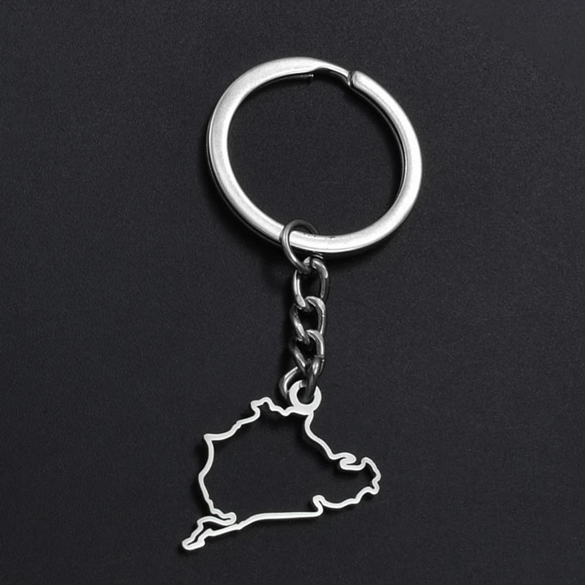 Nurburgring Nordschleife Key Chains Metal