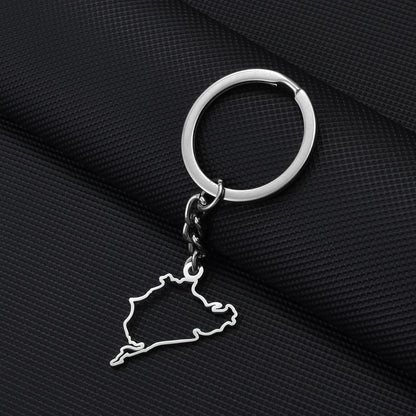 Nurburgring Nordschleife Key Chains Metal