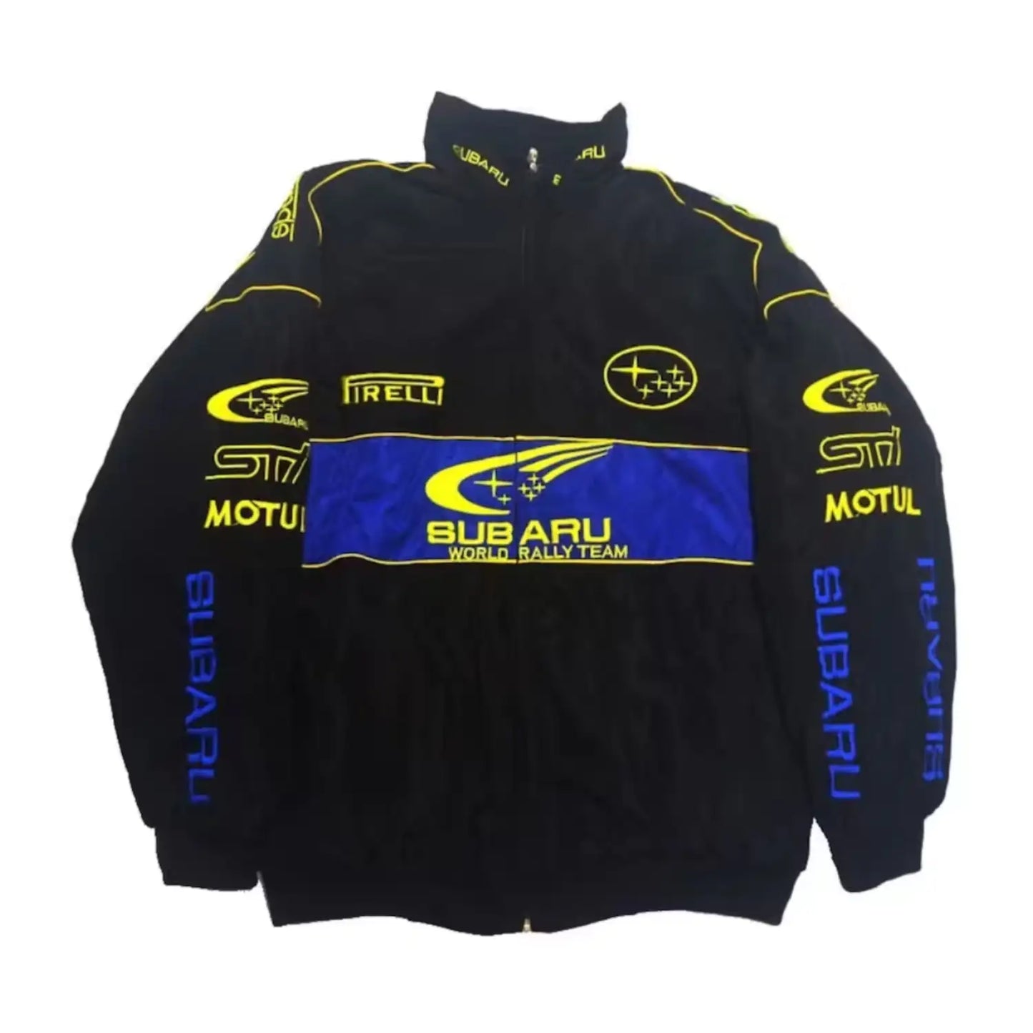 Subaru Rally Racing Jacket - Black Edition