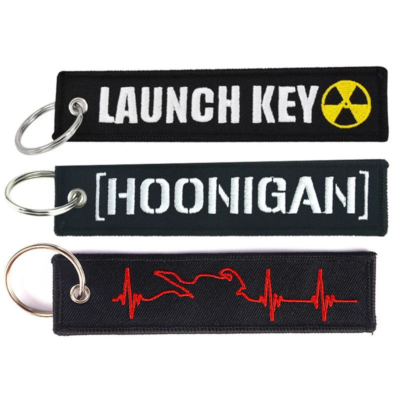 HOONIGAN LAUNCH KEY Motorcycle Keychain