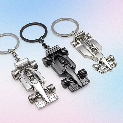 F1 Metal Car Keychain